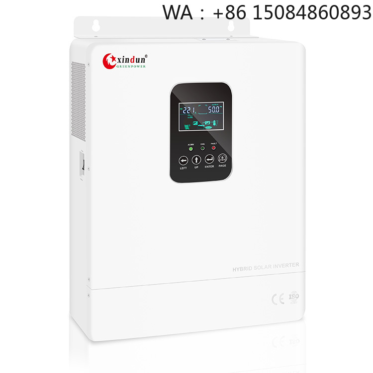 Hybrid Solar Inverter 5.5Kw Mppt 48V - อินเวอร์เตอร์พลังงานแสงอาทิตย์แบบไฮบริดออฟกริด 3KW-5.5KW, อุปกรณ์เสริมพลังงานแสงอาทิตย์, ตัวแปลงไฟ 24V/48V DC