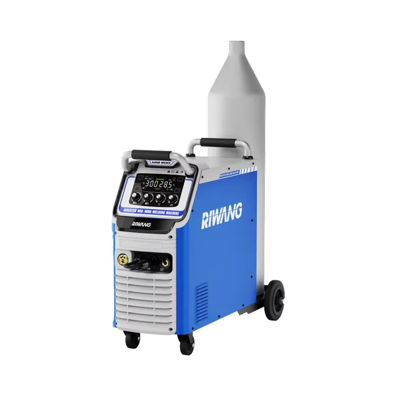 Inverter Welding Machine Igbt 300A - เครื่องเชื่อมเหล็กอเนกประสงค์ MIG-300 380V ระดับอุตสาหกรรม ทนทาน 3-in-1