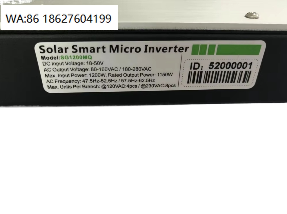 Micro Inverter 1400W Solar Grid Tie - อินเวอร์เตอร์ไมโครโซลาร์แบบเชื่อมต่อกริด 1000W 1200W 1400W กันน้ำ ระบบผลิตไฟฟ้าพลังงานแสงอาทิตย์สำหรับใช้ในครัวเรือน