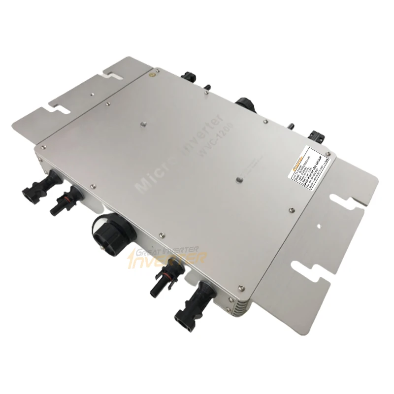 Micro Inverter 1400W Solar Grid Tie - 1400W Micro แผงพลังงานแสงอาทิตย์สมาร์ทอินเวอร์เตอร์ PURE Sine WAVE