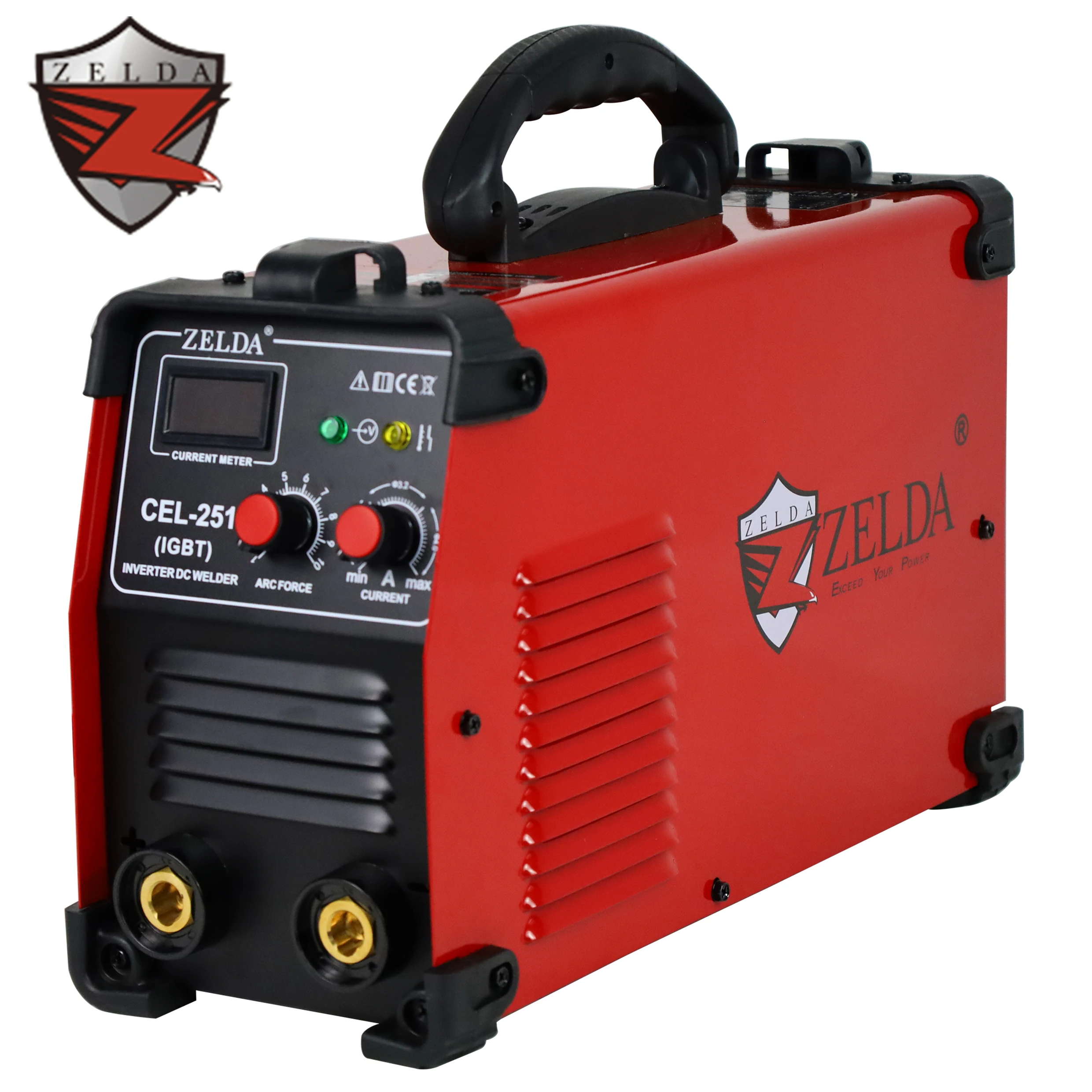 Inverter Welding Machine Igbt 300A - เครื่องเชื่อมอินเวอร์เตอร์แบบพกพาสำหรับมืออาชีพ รุ่น Arc 250 ใหม่และมือสอง ใช้กับลวดเชื่อมเซลลูโลส