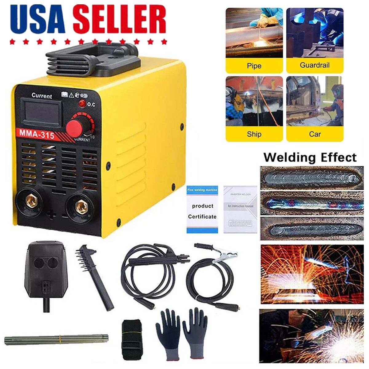 Inverter Welding Machine Igbt 300A - เครื่องเชื่อมอาร์ค IGBT ขนาดเล็ก 110V 300A, เครื่องเชื่อมอินเวอร์เตอร์