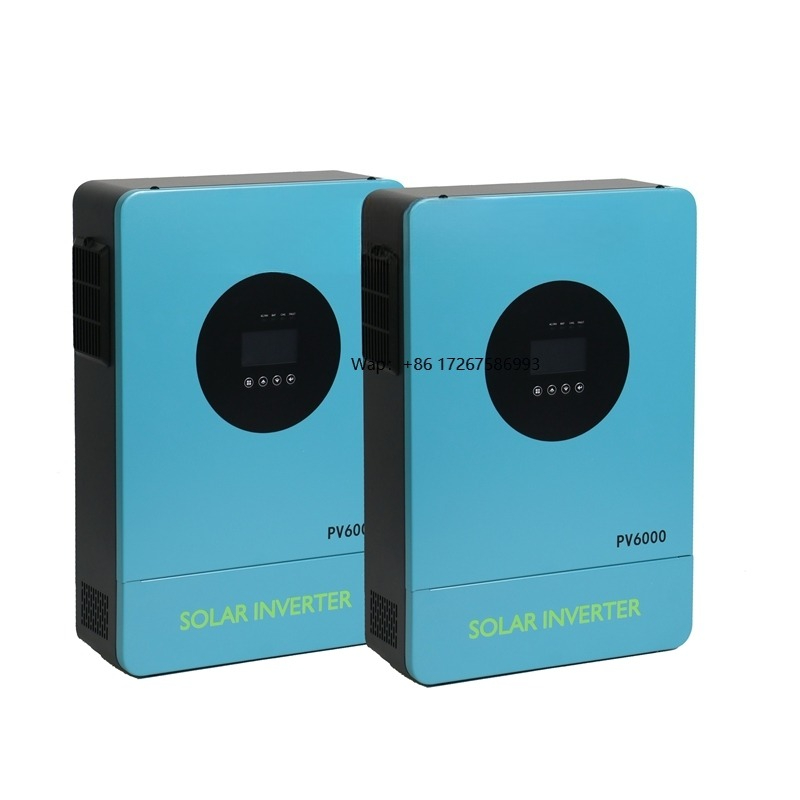 Hybrid Solar Inverter 5.5Kw Mppt 48V - อินเวอร์เตอร์ไฮบริด 48V รองรับระบบกริด 220V/380V 5.5Kw MPPT