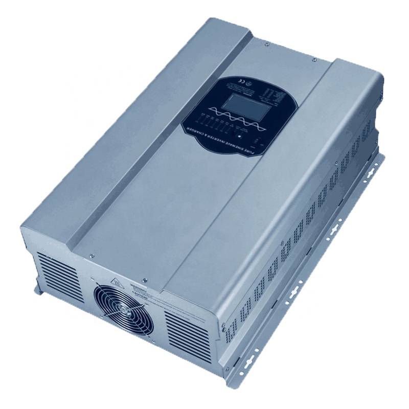 Off Grid Solar Inverter 48V 6000W - อินเวอร์เตอร์พลังงานแสงอาทิตย์แบบไฮบริด 2KW DC24V 48V สำหรับระบบออฟกริด พร้อมหน้าจอ