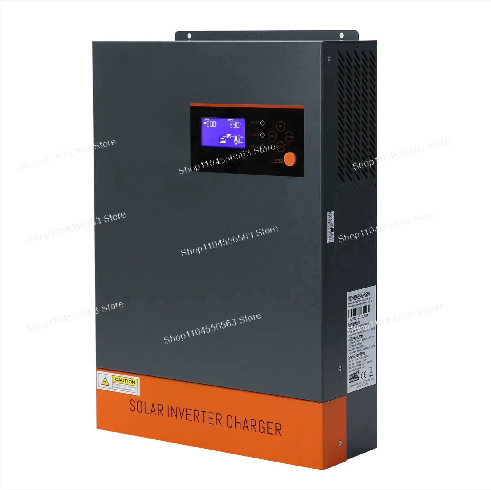 อินเวอร์เตอร์พลังงานแสงอาทิตย์ - Hybrid Solar Inverter 5.5Kw Mppt 48V บทวิจารณ์และราคา
