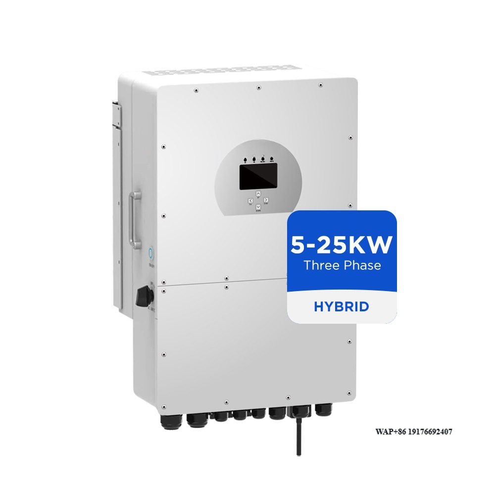 อินเวอร์เตอร์ไฮบริดพลังงานแสงอ - Mppt Hybrid Inverter 48V 8Kw 3 Phase บทวิจารณ์และราคา