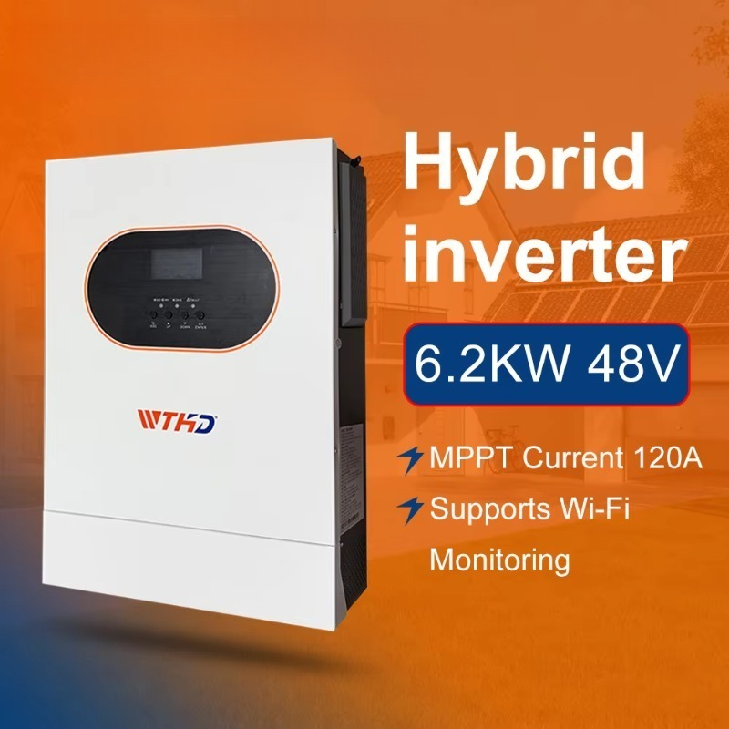 อินเวอร์เตอร์พลังงานแสงอาทิตย์ - Off Grid Solar Inverter 48V 6000W บทวิจารณ์และราคา