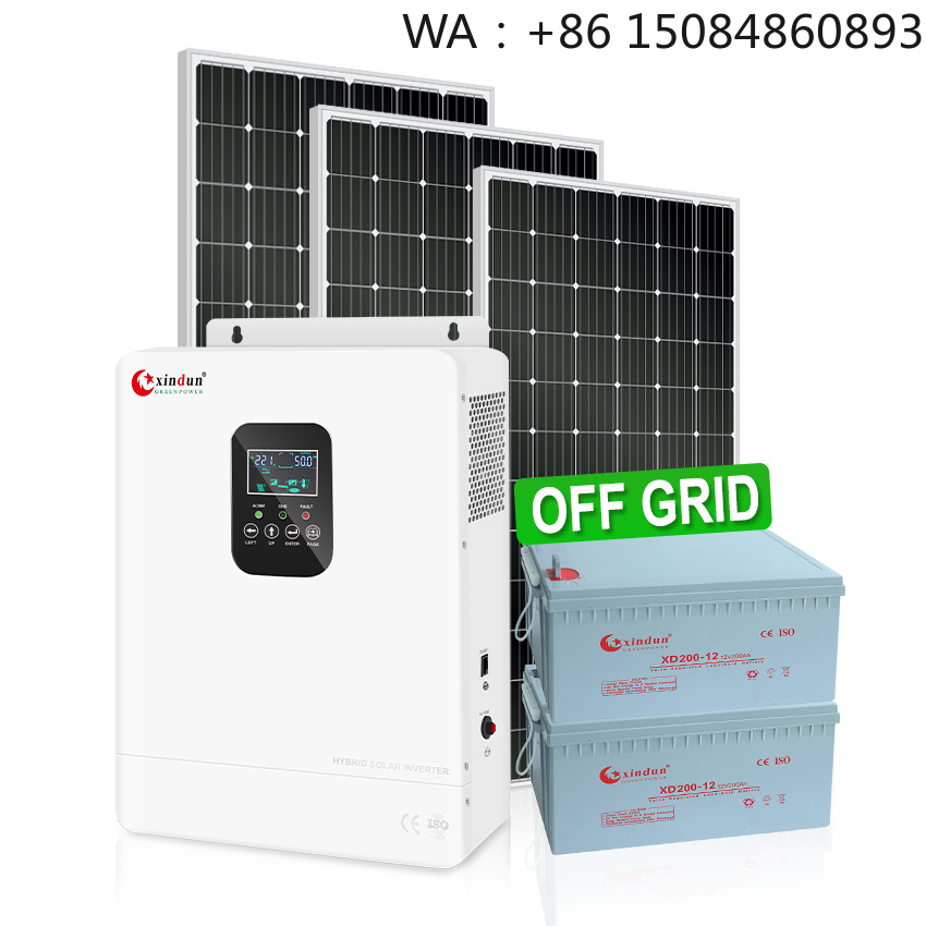 อินเวอร์เตอร์พลังงานแสงอาทิตย์ - Hybrid Solar Inverter 5.5Kw Mppt 48V บทวิจารณ์และราคา
