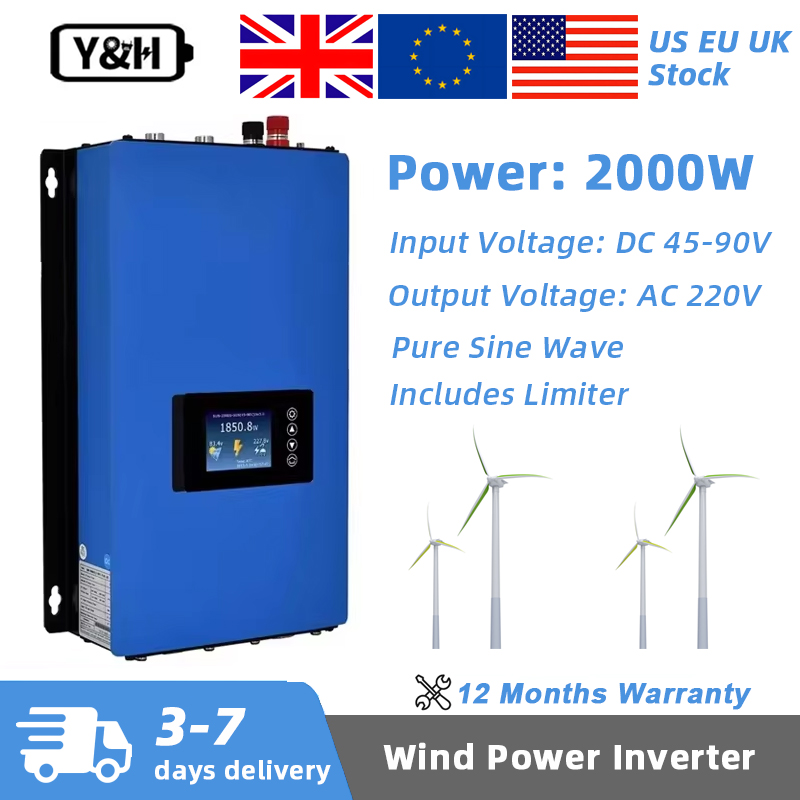 อินเวอร์เตอร์ Y&H 2000W MPPT ส - Grid Tie Inverter Limiter 2000W บทวิจารณ์และราคา