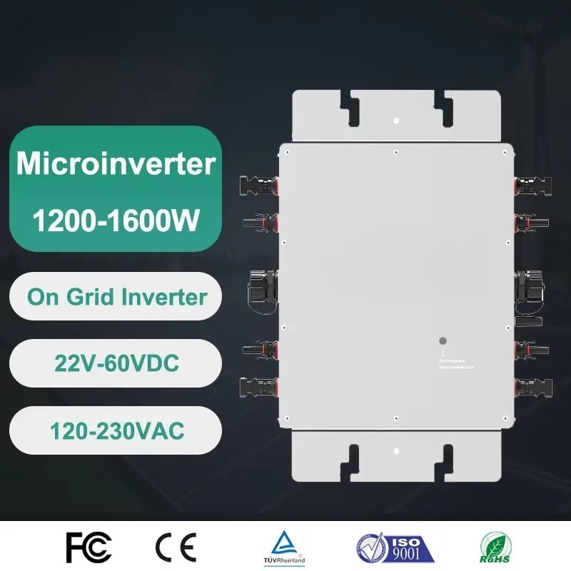 ไมโครอินเวอร์เตอร์อัจฉริยะ ควบ - Micro Inverter 1400W Solar Grid Tie บทวิจารณ์และราคา