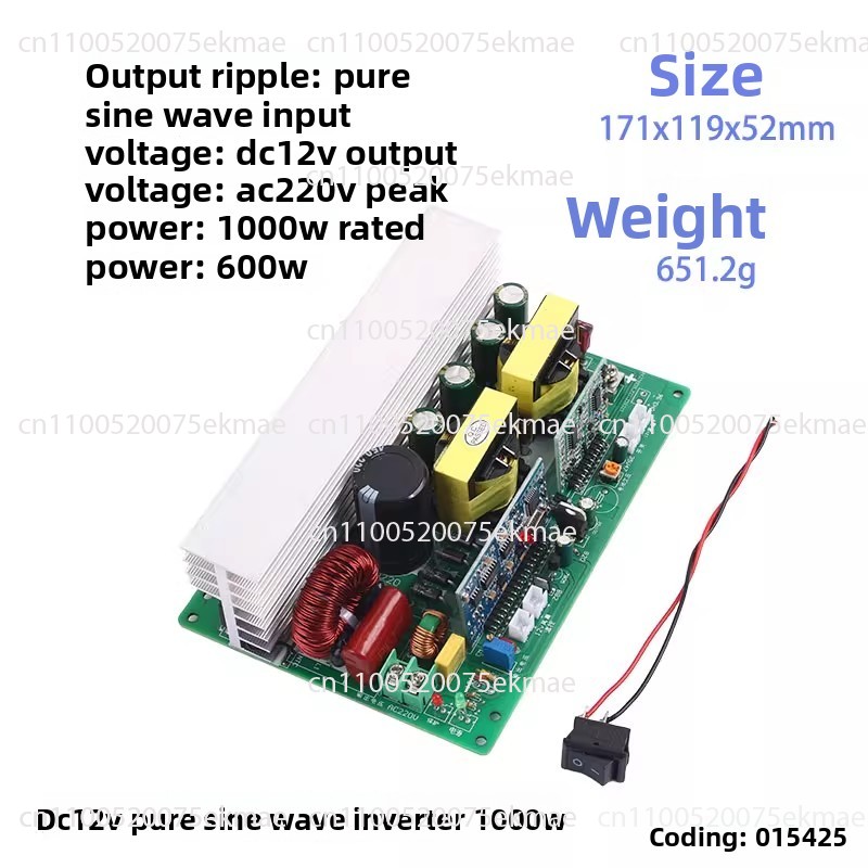 อินเวอร์เตอร์คลื่นไซน์บริสุทธิ - Pure Sine Wave Inverter Board 24V 48V บทวิจารณ์และราคา