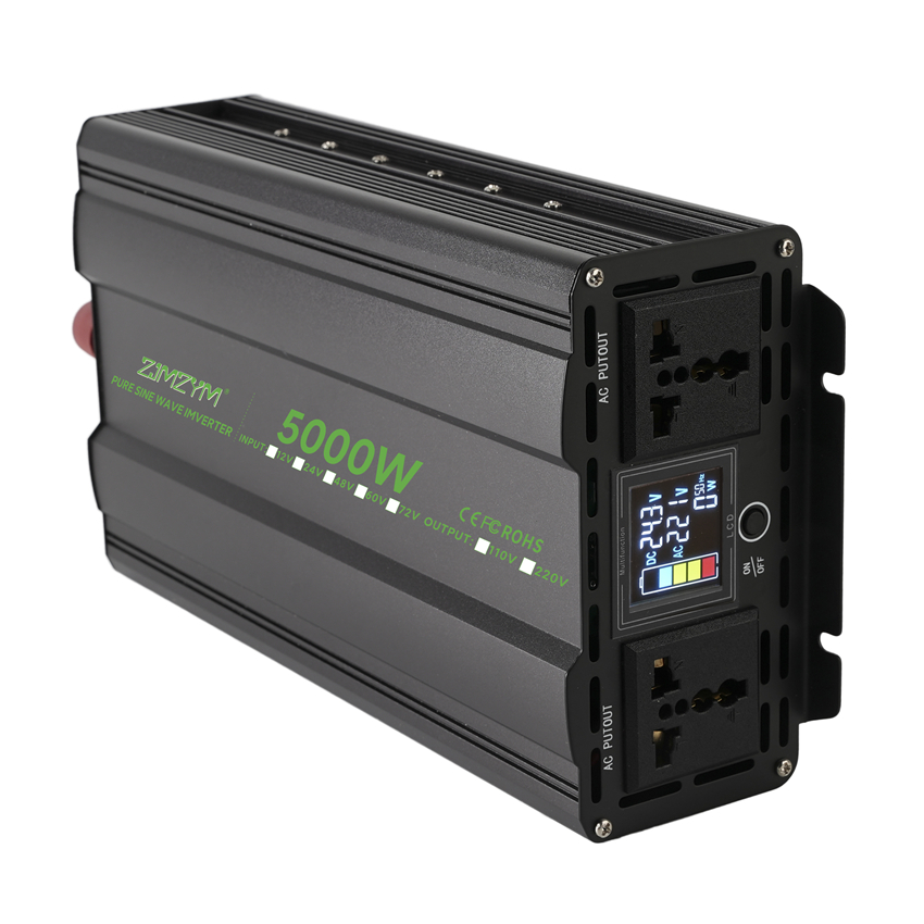 อินเวอร์เตอร์คลื่นไซน์บริสุทธิ - Pure Sine Wave Inverter 5000W 48V 220V บทวิจารณ์และราคา