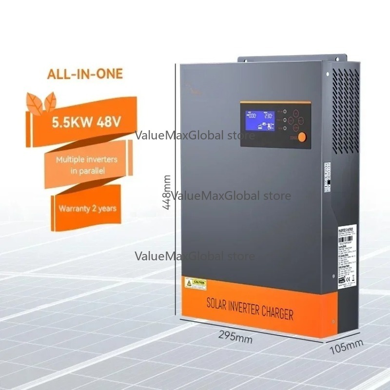 อินเวอร์เตอร์พลังงานแสงอาทิตย์ - Hybrid Solar Inverter 5.5Kw Mppt 48V บทวิจารณ์และราคา