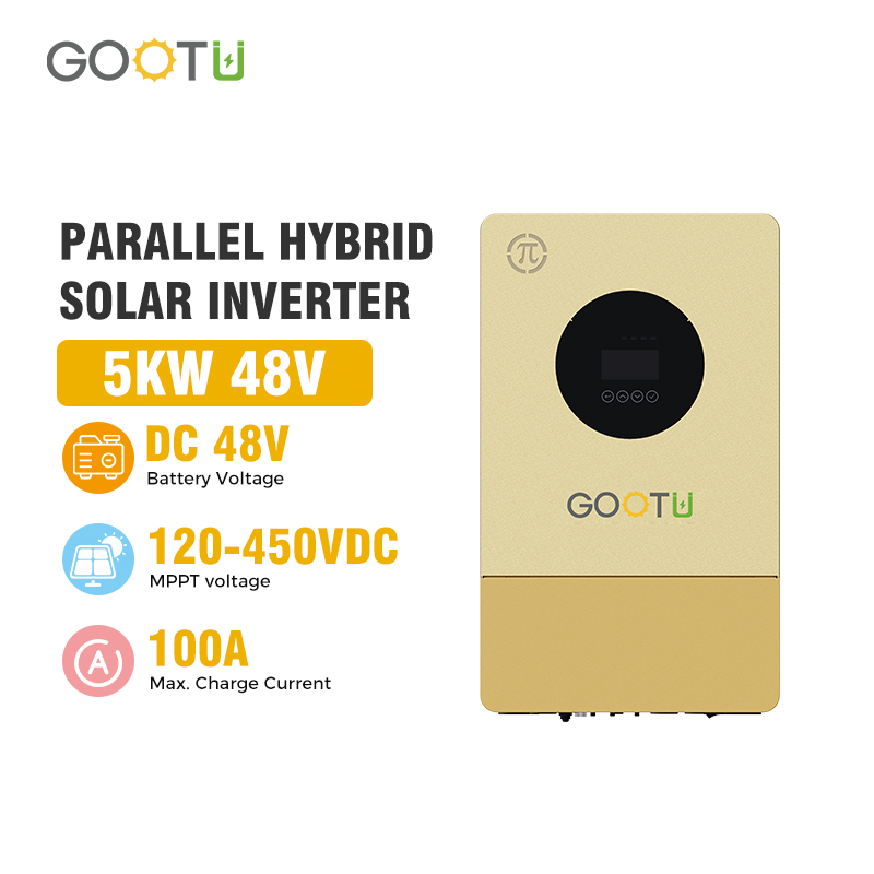 อินเวอร์เตอร์พลังงานแสงอาทิตย์ - Parallel Solar Inverter 48V 5000W Mppt บทวิจารณ์และราคา