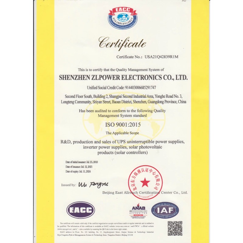 ผู้ผลิตอินเวอร์เตอร์ไฮบริดพลัง - Hybrid Solar Inverter 5.5Kw Mppt 48V บทวิจารณ์และราคา