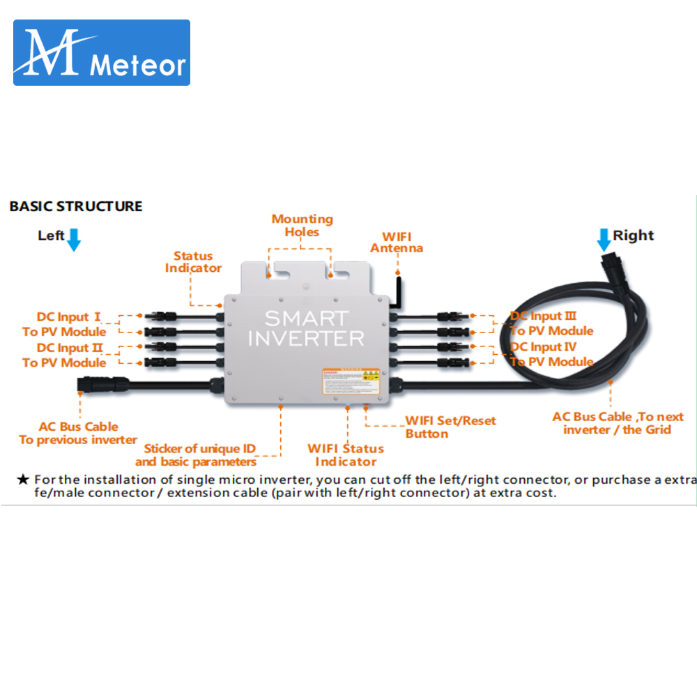 1200W 1400W Solar Grid Tie Mic - Micro Inverter 1400W Solar Grid Tie บทวิจารณ์และราคา