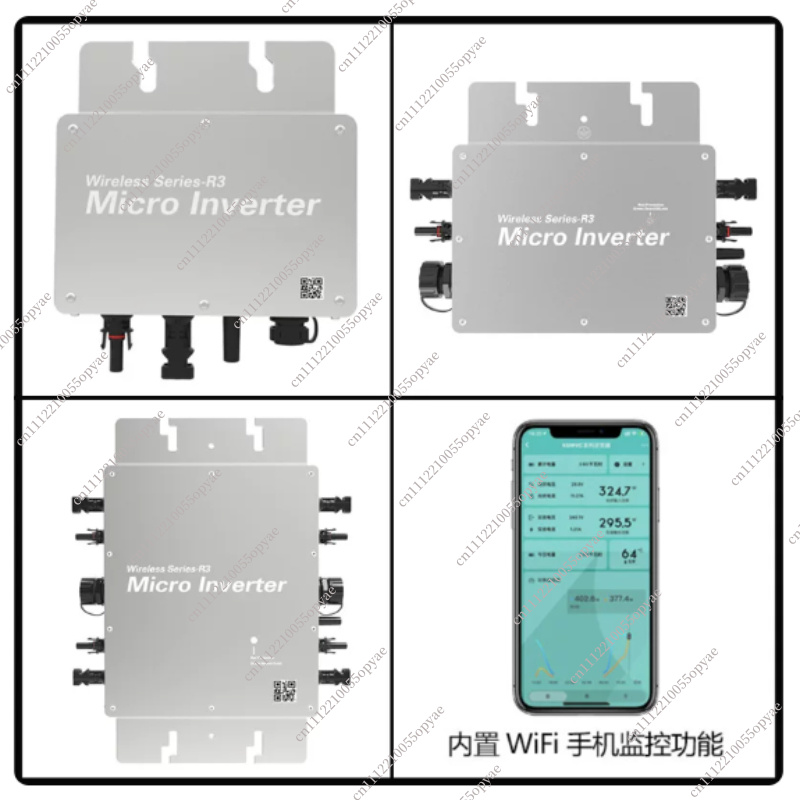 ไมโครอินเวอร์เตอร์แบบเชื่อมต่อ - Micro Inverter 1400W Solar Grid Tie บทวิจารณ์และราคา