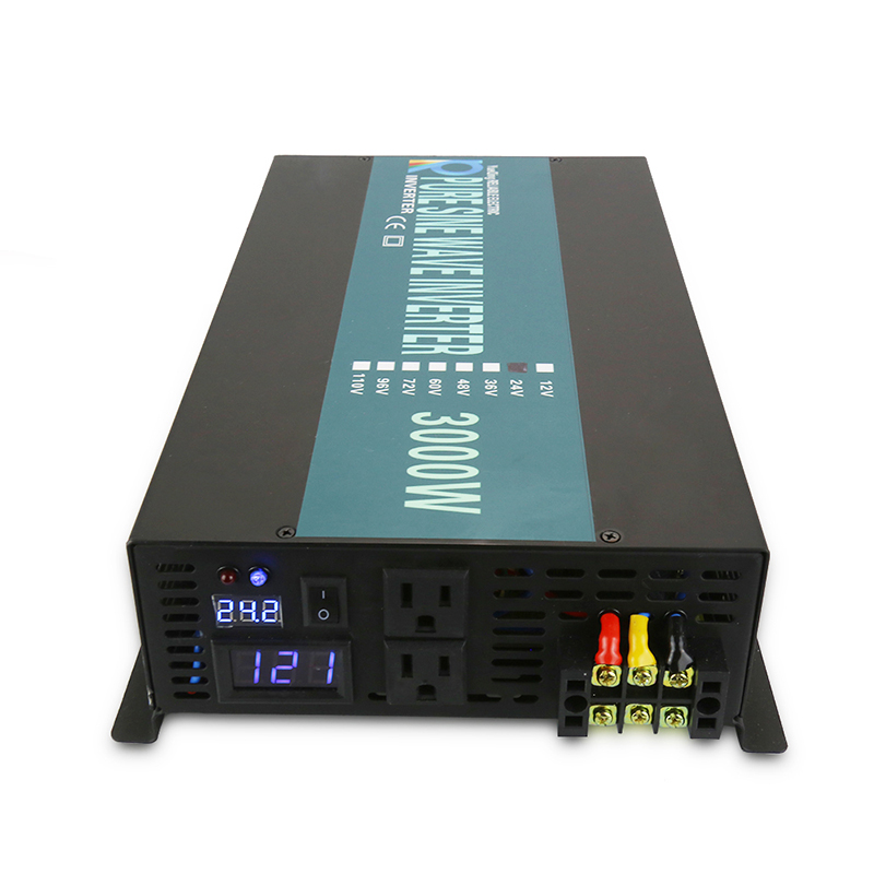 อินเวอร์เตอร์เพียวไซน์เวฟ3000W - Inverter Pure Sine Wave 60Hz 120V 3000W บทวิจารณ์และราคา