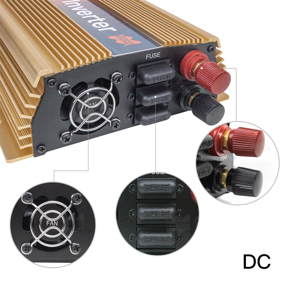 1400W 10.5 - 50VDC To AC90 - 1 - Micro Inverter 1400W Solar Grid Tie บทวิจารณ์และราคา
