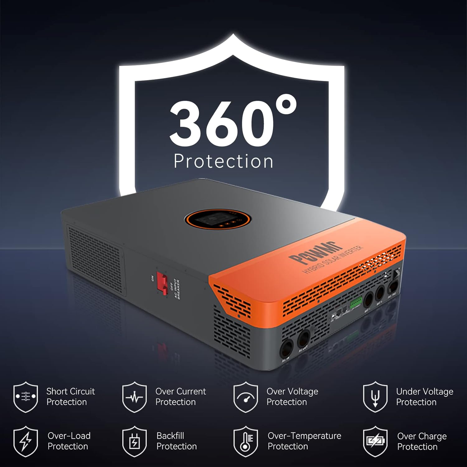 PowMr อินเวอร์เตอร์แบบแยกเฟส 1 - Split Phase Inverter 10Kw 110V 220V บทวิจารณ์และราคา