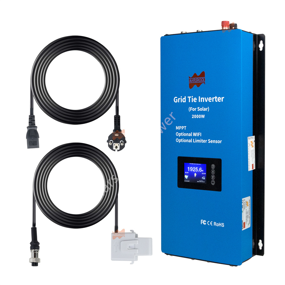 อินเวอร์เตอร์โซลาร์เซลล์แบบเชื - Grid Tie Inverter Limiter 2000W บทวิจารณ์และราคา