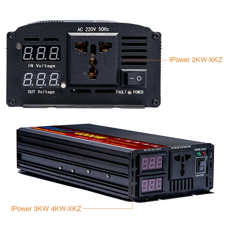 อินเวอร์เตอร์พลังงานแสงอาทิตย์ - Pure Sine Wave Inverter 5000W 48V 220V บทวิจารณ์และราคา