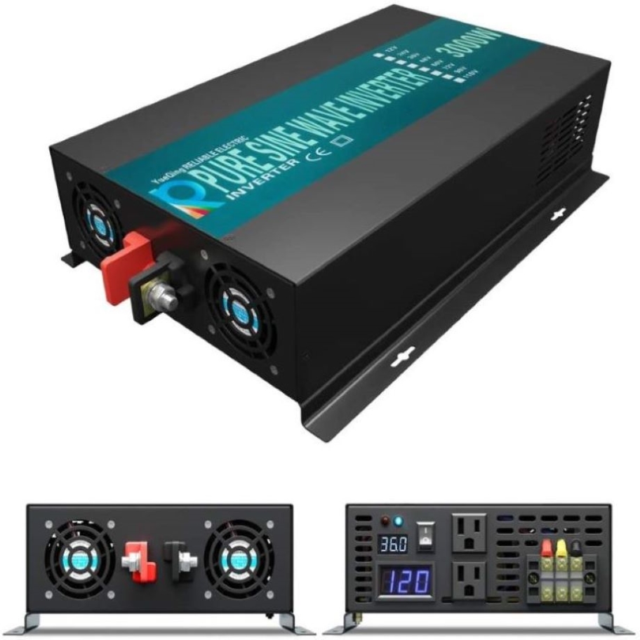Pure Sine Waveอินเวอร์เตอร์300 - Inverter Pure Sine Wave 60Hz 120V 3000W บทวิจารณ์และราคา